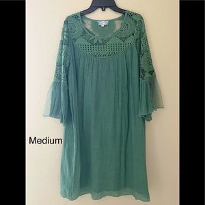 Lovely, green dress. Size M